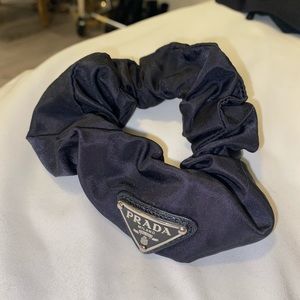 Black Prada Scrunchie